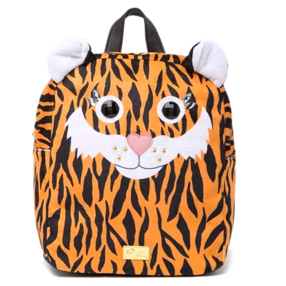 Betsey Johnson Handbags - Betsey Johnson Spike Medium-sized Tiger Backpack